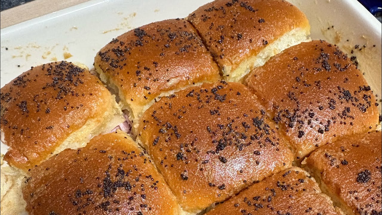 Gooey Swiss and Ham Sliders are Perfect!