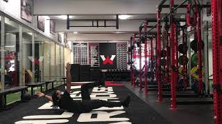 Contralateral Deadbug Iso + Spinal Flexion Reach