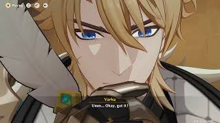 Varka's letter to Jean and the Knights of Favonius, glitchy ending - Patch 6.3