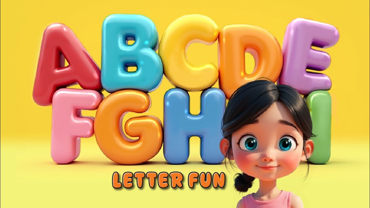 Learn ABC Letters A B C D E F G H I | Toddler Learning Video
