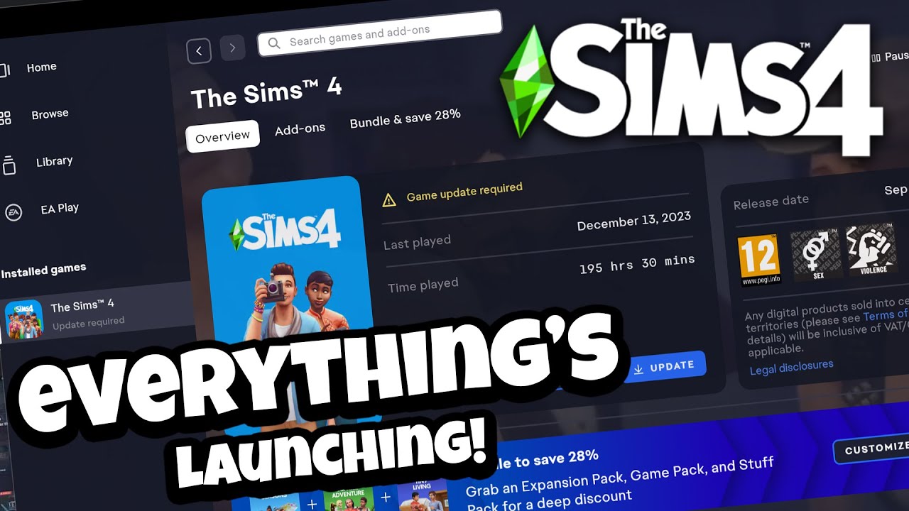  Sims 4 EA App NOT Launching Starting Sims 4 how To Fix Sims 4 Not 
