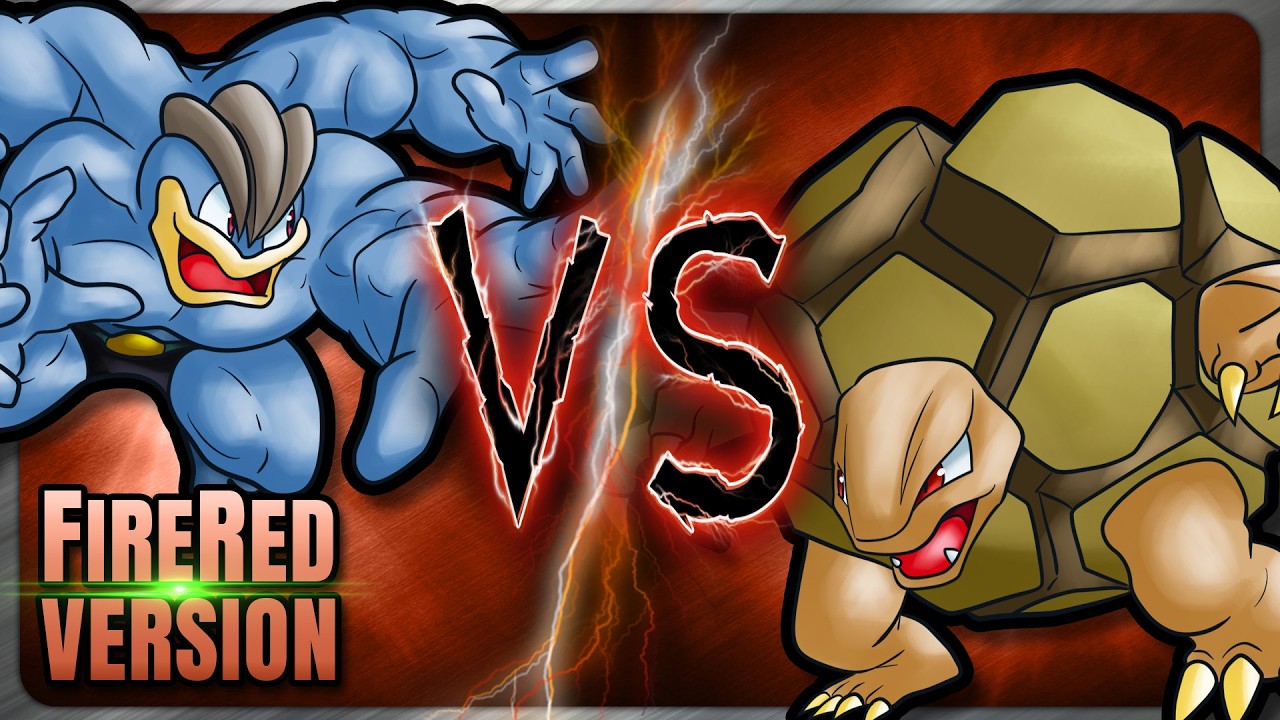 Machamp vs Golem - Pokemon FireRed
