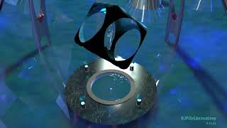 Retro Abstract Cgi 3D Animation Class