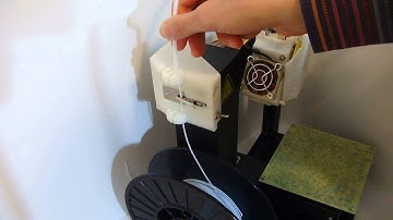 Quick Demonstration of the End-Of-Filament Alarm for Up! Plus 3D Printer (2D Video)