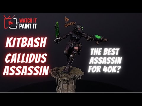 How to Kitbash a Callidus Assassin + Red Hair Tutorial
