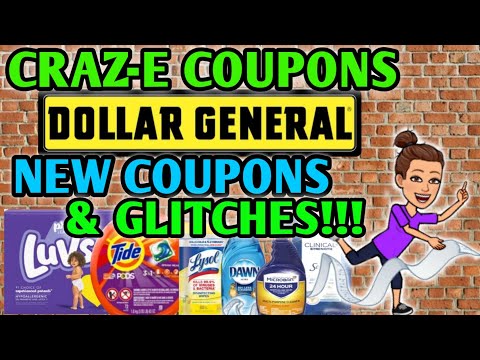 🤑NEW COUPONS & GLITCHES🤑DOLLAR GENERAL COUPONING THIS WEEK 8/29🤑COUPONING FOR BEGINNERS🤑