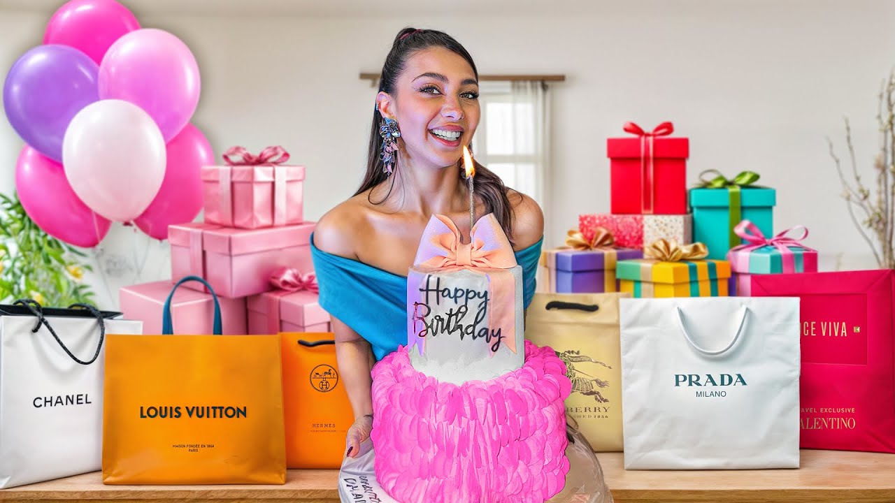 حفلة عيد ميلادي 🎂ومفاجأة كبيرة 😲🎁