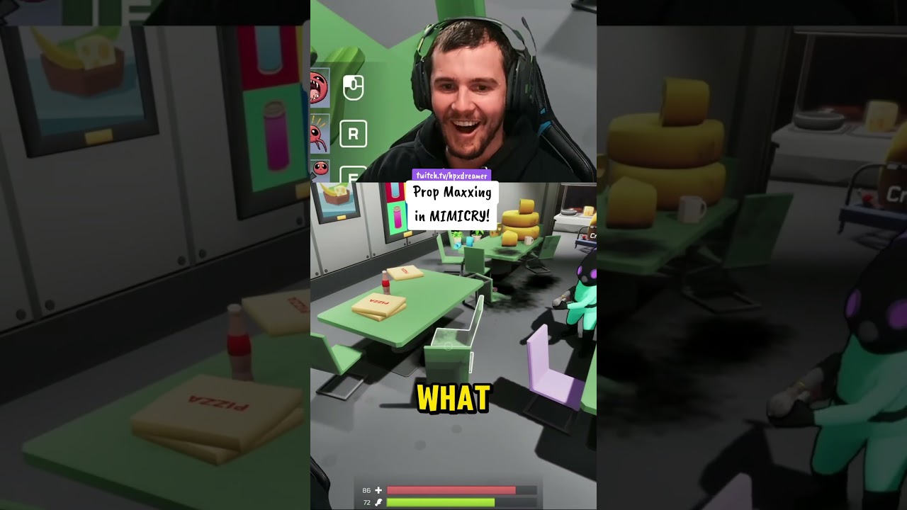 PROP MAXXING IN MIMICRY! #shorts #mimicry! #gaming #streamer #newgame