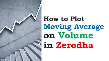 How to Plot Moving Average on Volume in #zerodha #kite #banknifty #nifty #trading