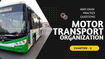 Motor Transport Organization | TSPSC AMVI Exam Practice Questions | Chapter-2 | Exam Pad