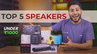 Top 5 Bluetooth Speakers under 1000