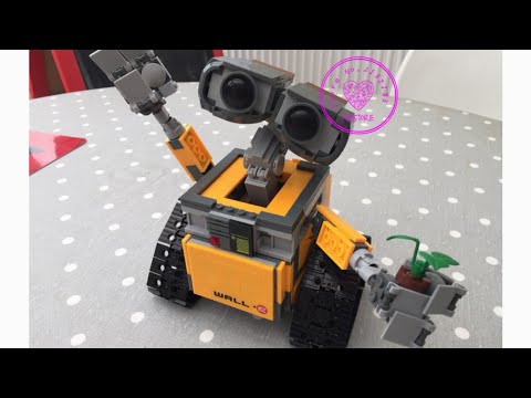 New Motorized RC Power Robot WALL E Idea Technic Figures Model Building Block Bricks Diy Boy Toy