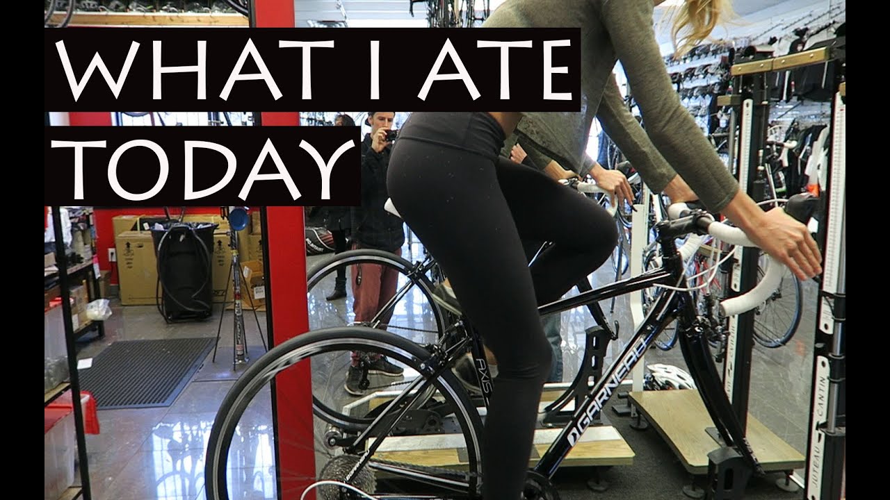 fitland WHAT I ATE TODAY | I GOT A ROAD BIKE! | VEGAN