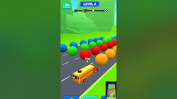 Shape Shift:Car Race Game #level #2 #shorts