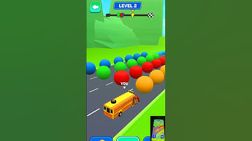 Shape Shift:Car Race Game #level #2 #shorts