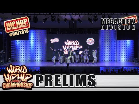 Urban Squad MegaCrew - Thailand (MegaCrew) | HHI 2019 World Hip Hop Dance Championship Prelims