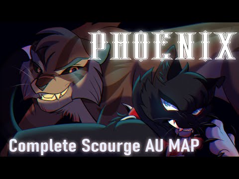 PHOENIX - Complete Scourge AU MAP || Inspo. in the disc.