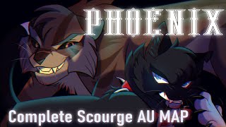 PHOENIX  Complete Scourge AU MAP || Inspo. in the disc.