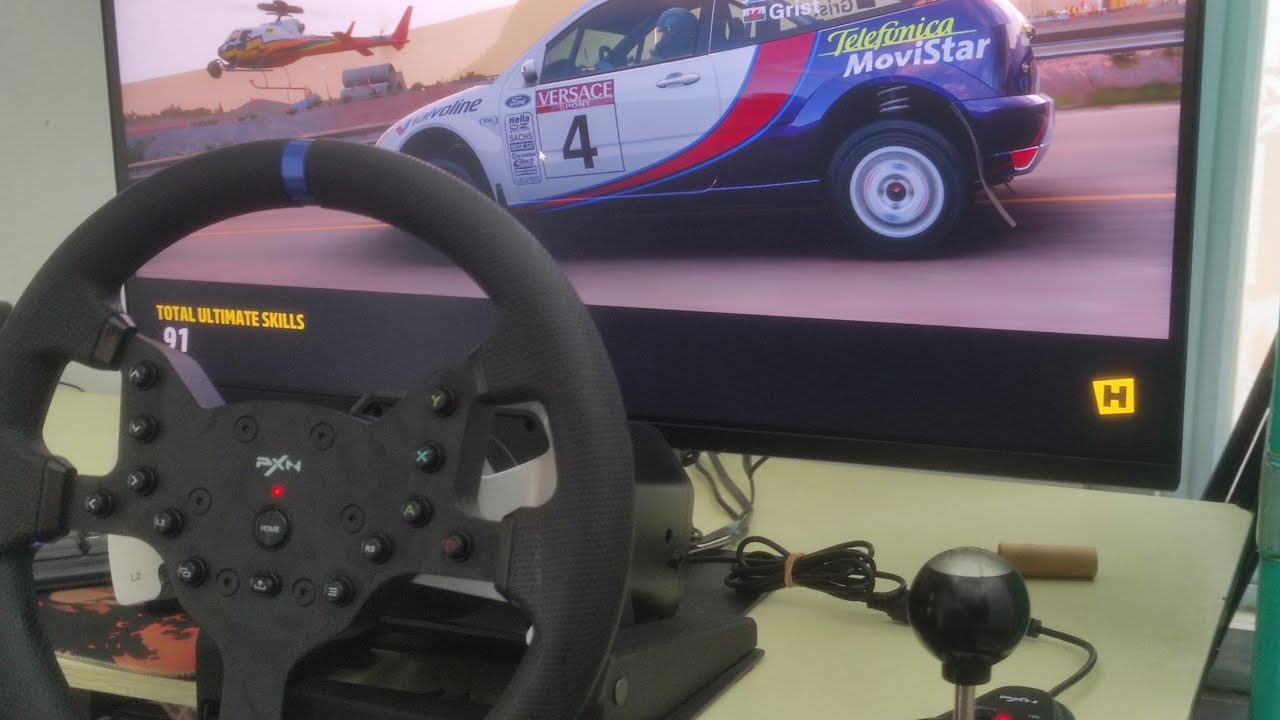 Sim Racing PXN V99 Tes Balapan Guys - YouTube