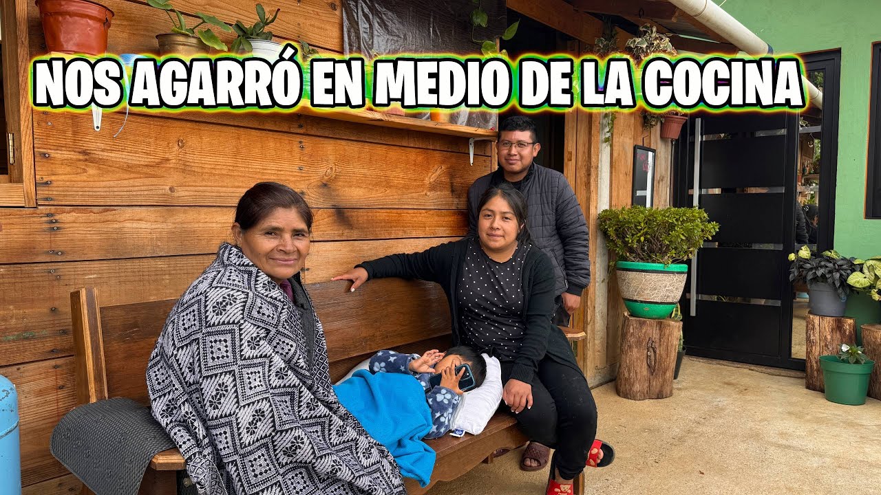 A donde los agarró el temblor