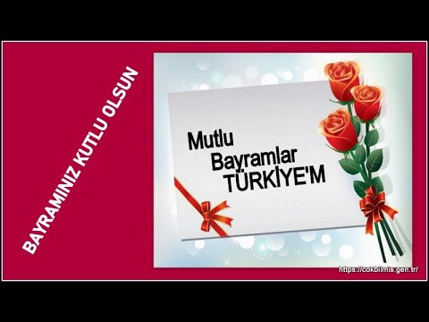 KURBAN BAYRAMI TEBRİK KARTI 💖BAYRAMINIZ KUTLU OLSUN.(Kısa Mesaj- Whatsapp Durum)