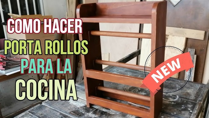 Cómo confeccionar un porta papel de cocina con tela - Trapitos.com.ar - Blog