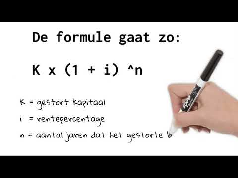 Video: Hoe om oplopende rente te bereken?