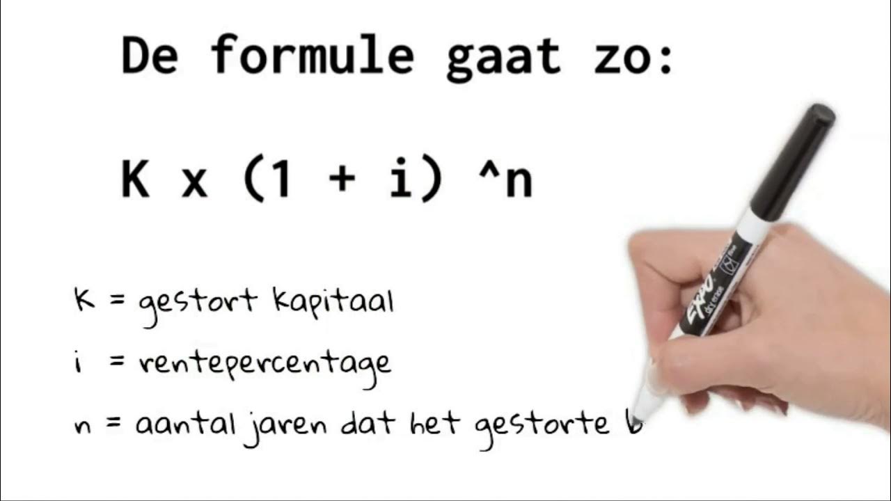 Hoe kan je rente op rente berekenen met een formule? Rente-op-rente