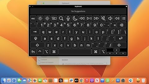 How to activate your on-screen Mac Keyboard (Virtual Keyboard)  - Ventura Addition