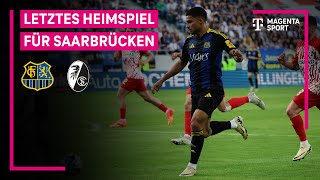 1. FC Saarbrücken - Sport-Club Freiburg II, Highlights mit Live-Kommentar | 3. Liga | MAGENTASPORT