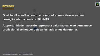 O que a IA leu hoje 🤖 Bitcoin e Ouro | 21/07 | Rendi