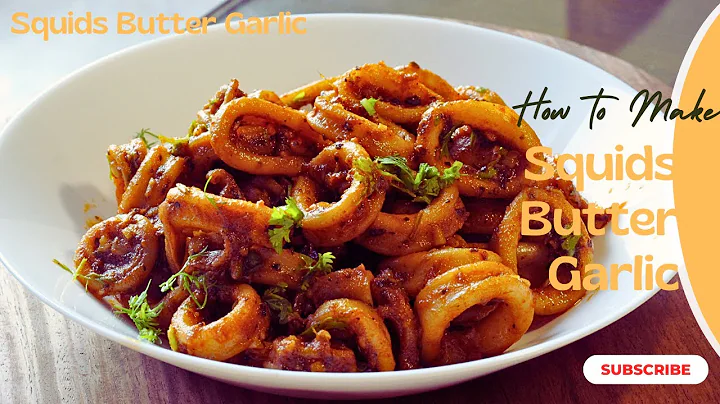 Try Our Delicious Butter Garlic Squids Recipe: A flavourful Seafood Adventure!