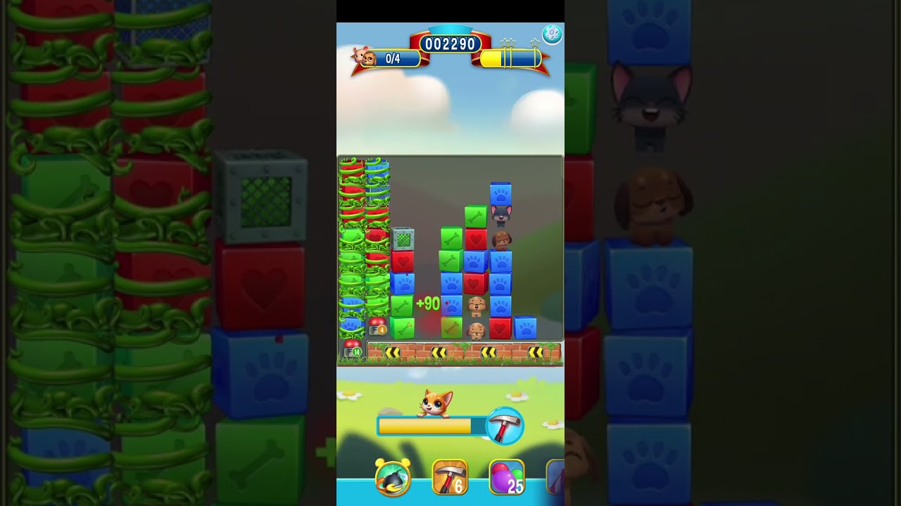 Pet Rescue Saga level 4567 no boosters