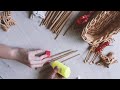 мастер-класс по изготовлению плетёной новогодней игрушки в технике "плетения из бумажной лозы"