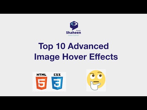 🔴 Top 10 Advanced css  Image Hover Effects  🔴
