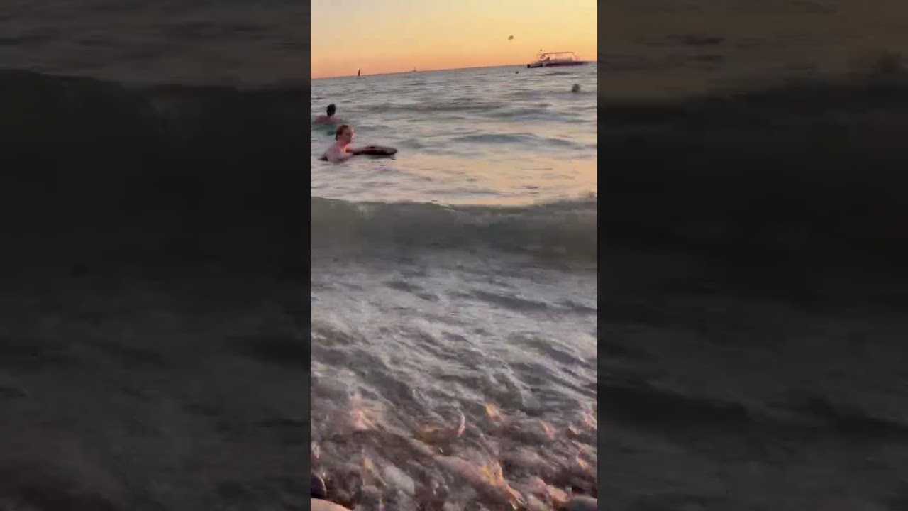 Сочи Лазаревское море на закате 🌅 - YouTube