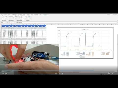 Adjustable sampling speed on our arduino oscilloscope (exceloscope part 6)  & what is INPUT_PULLUP
