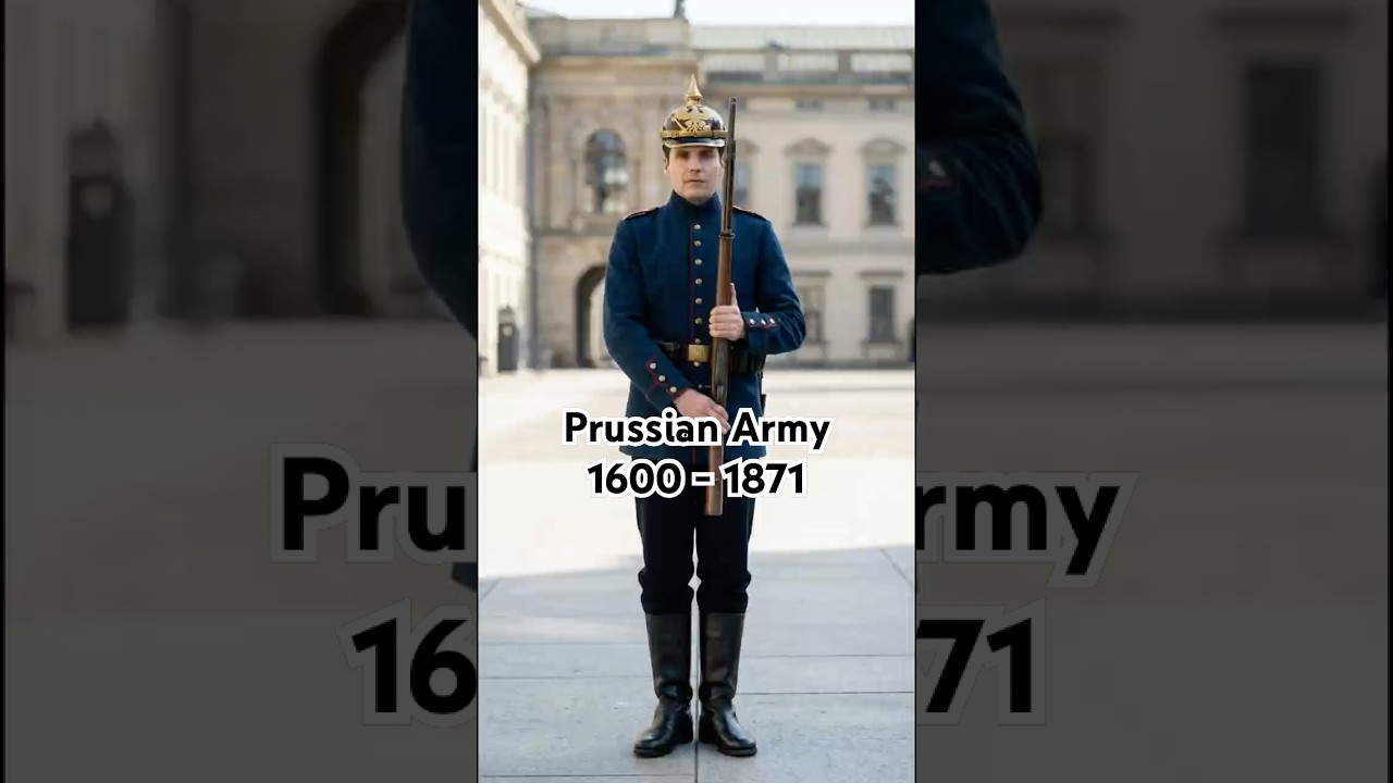 PRUSSIAN ARMY EVOLUTION 🇩🇪1600 - 1871 