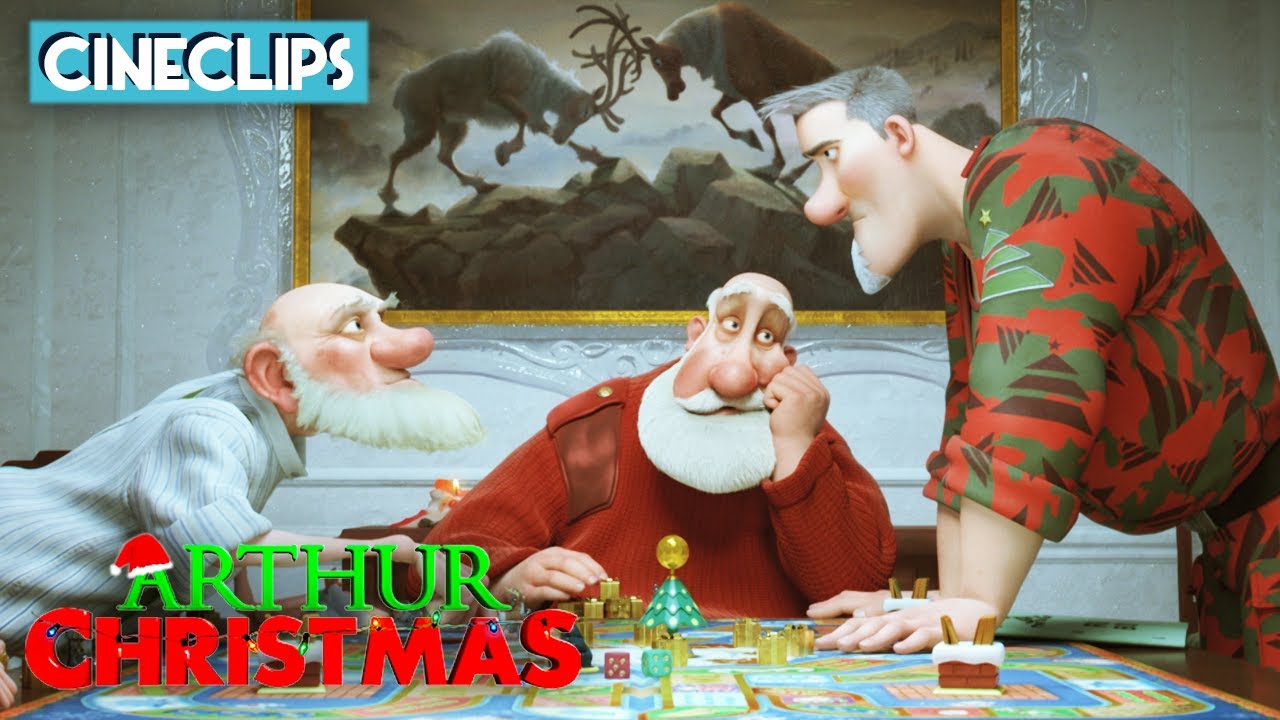  Update  Christmas, The Board Game | Arthur Christmas | CineClips