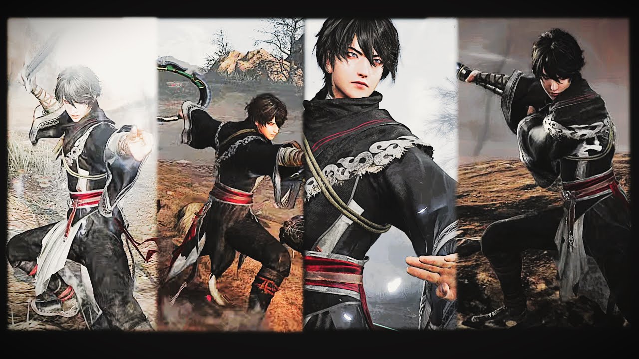 『DW: ORIGINS DEMO』 VS Lu Bu (All 4 Weapons | No Damage | ガン攻め | Combo | Hero | DW Series BGM)