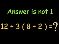 PEMDAS Viral Math Problem | how to use pemdas #maths #pemdas