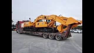 20220101 Liberia 1 LONKING LG6150 Excavator & 1 LONKING LG6225E Excavator