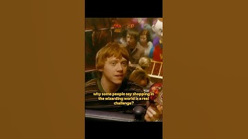 Why some people say shopping in the wizarding world is a real challenge #harrypotter #potterhead
