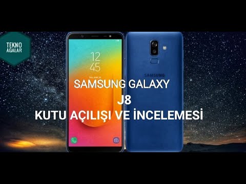 SAMSUNG GALAXY J8 İNCELEME VE KUTU AÇILIŞI