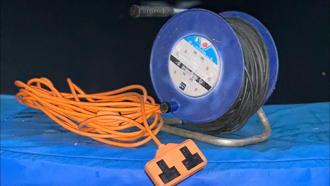 Extension cord copper meltdown melting copper at home asmr