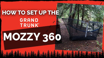 How To Set Up a Grand Trunk Mozzy 360 Full Enclosure Mosquito Netting