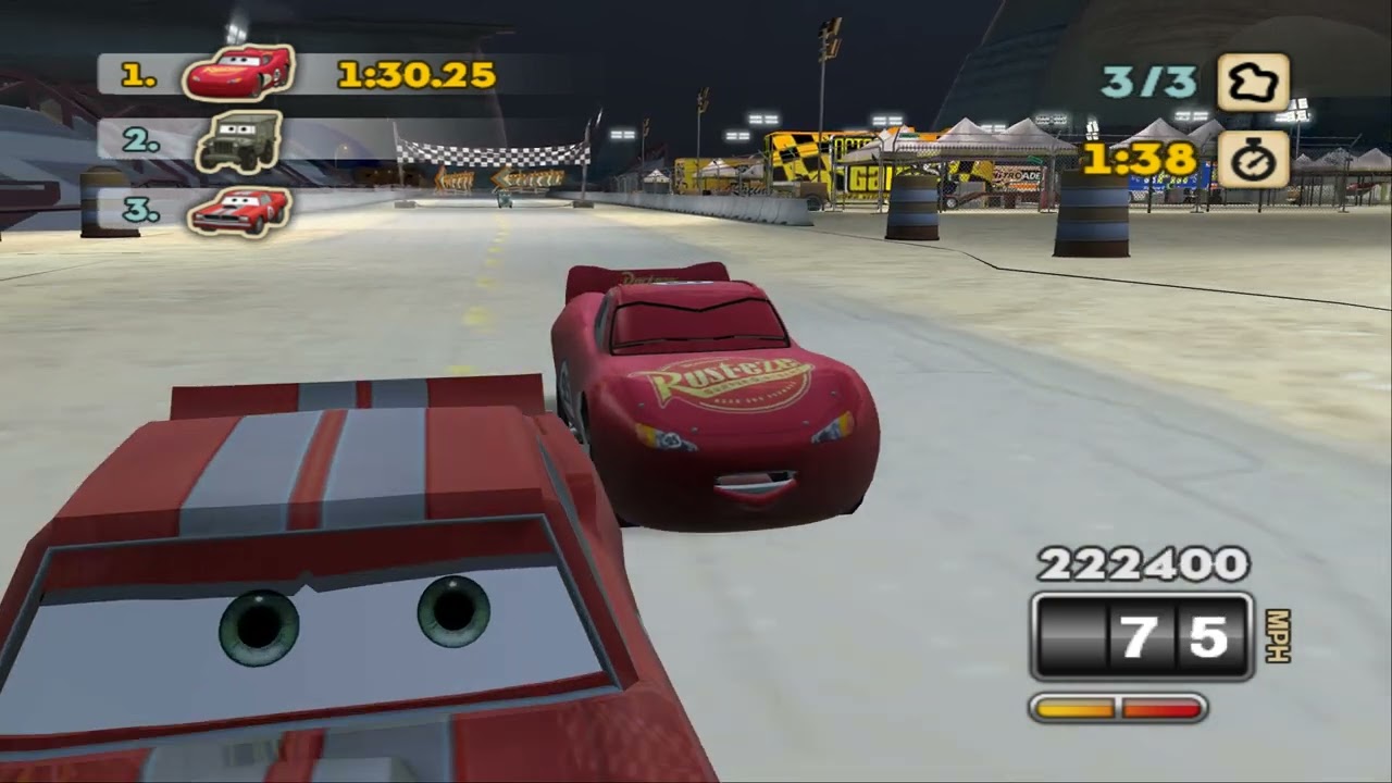 Disney Pixar Cars Race-O-Rama - PS3 Gameplay (1080p60fps) 