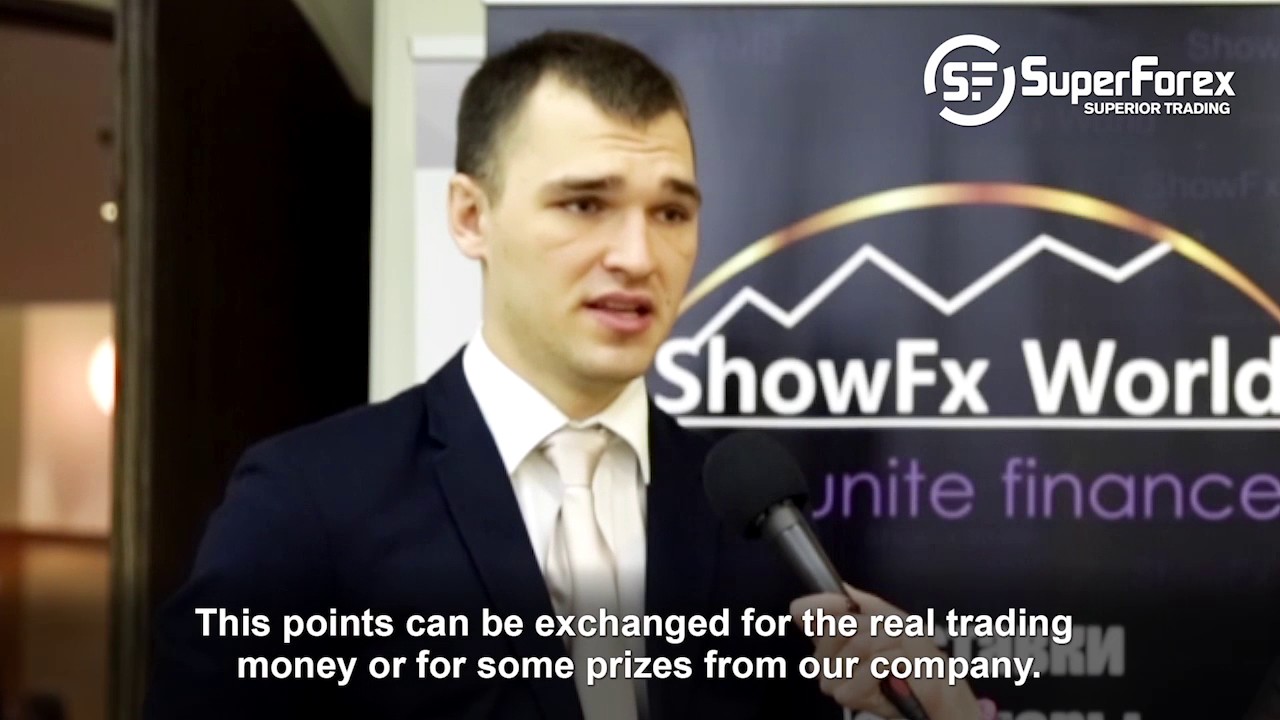 Superforex at ShowFX in Moscow. March 12. 2016