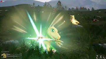 Unreal Tamers - AGUMON Showcase . DIGIMON FAN GAME