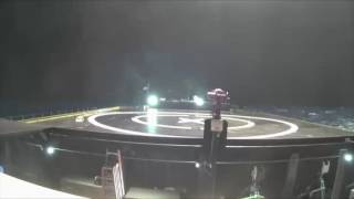 Three Camera Angles | Falcon 9 First Stage Landing on Droneship